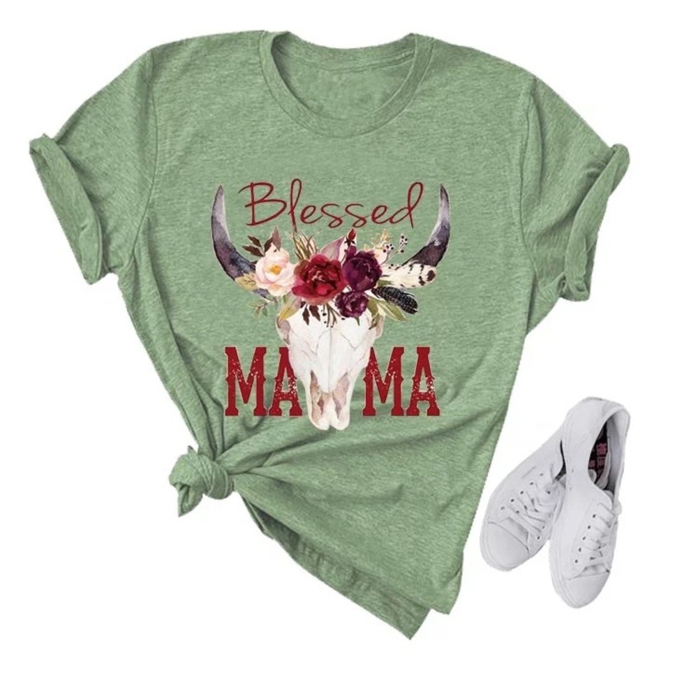 TEES THAT SAYS IT ALL  - BLESSED MOTHERS DAY GIFT